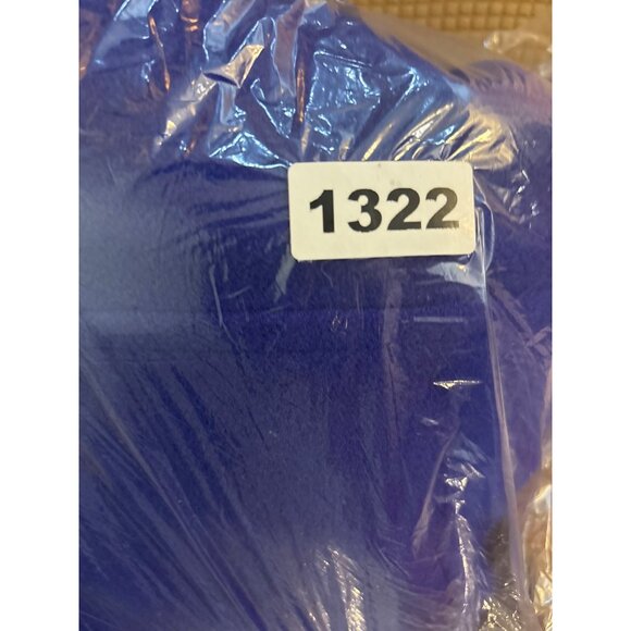 Vintage American Legend Blue Wool Cape Coat With Button Closure - Picture 10 of 10